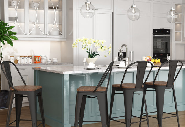 Full Back Bar Stools For Less